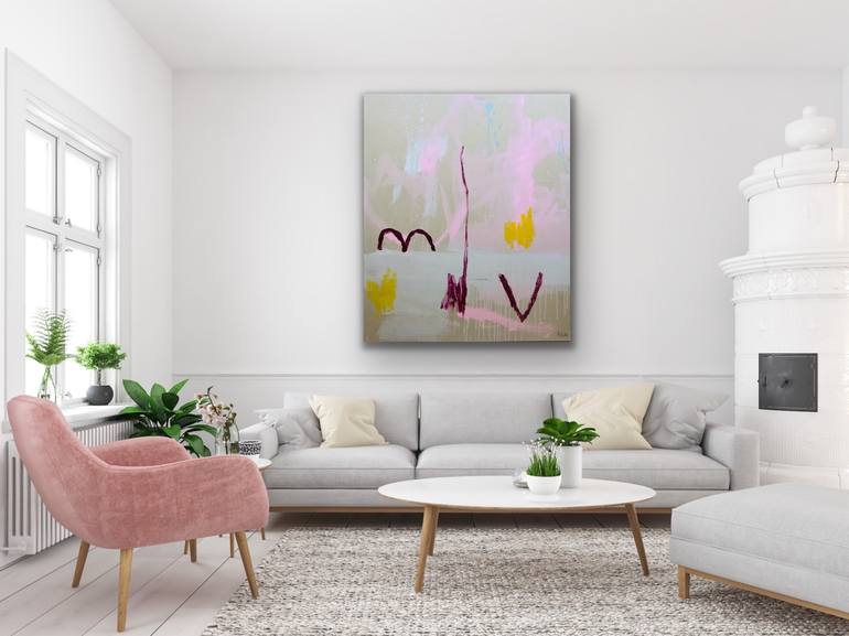 Original Abstract Painting by Alyssa Dabbs