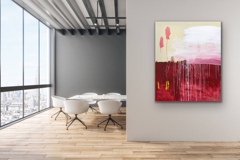 Original Abstract Expressionism Abstract Painting by Alyssa Collins