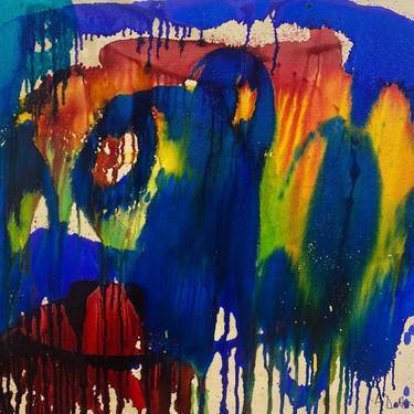 Original Abstract Expressionism Abstract Paintings by Alyssa Dabbs