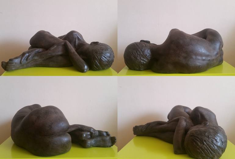 Print of Nude Sculpture by Adi Kraus