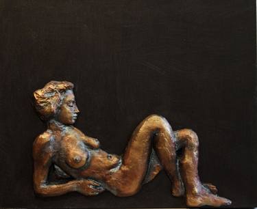 Original Figurative Nude Sculpture by Gabriel Ruhi Tuna
