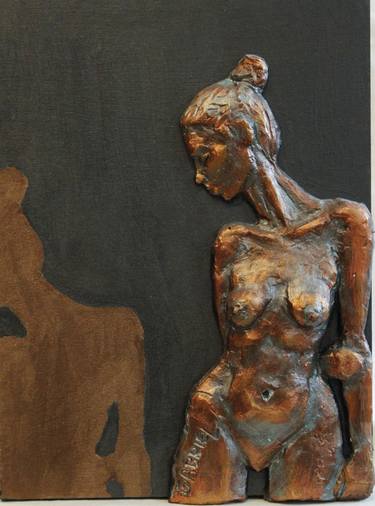 Original Figurative Women Sculpture by Gabriel Ruhi Tuna