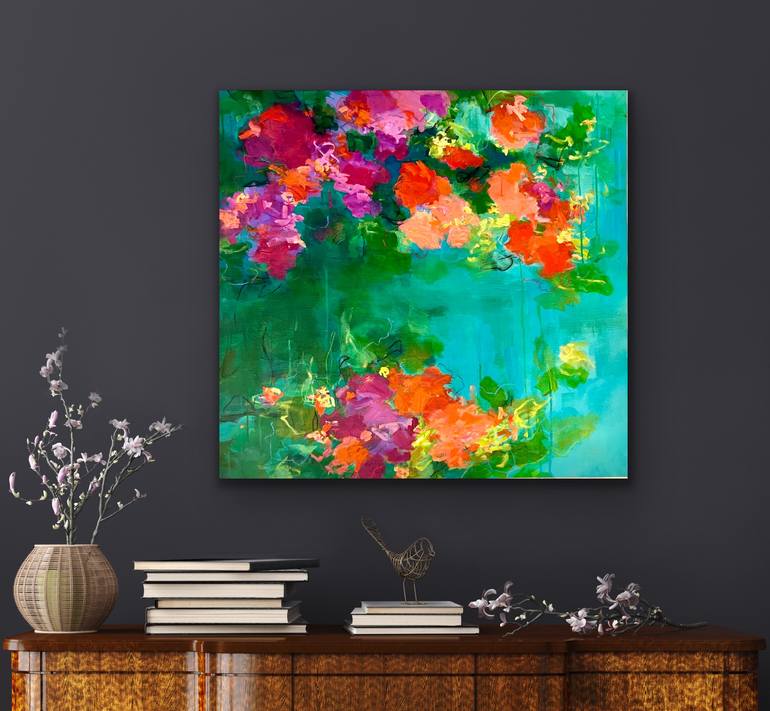 Original Abstract Expressionism Abstract Painting by Ashley Meehan
