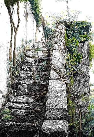 Print of Architecture Mixed Media by Nives Palmic