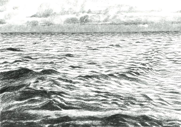 Тихий океан рисунки. Океан карандашом. Океан рисунок карандашом. Море океан карандашом. Волны рисунок карандашом.