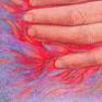 This drawing is part of Figurative series with expressive note. I want to combine realistic elements with abstract or graphical and also to pass color into drawing.
This drawing has source in my own feelings, but allows different interpretations.