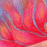 This drawing is part of Figurative series with expressive note. I want to combine realistic elements with abstract or graphical and also to pass color into drawing.
This drawing has source in my own feelings, but allows different interpretations.