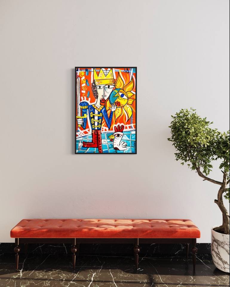 Original Contemporary Classical mythology Painting by Alessandro Siviglia