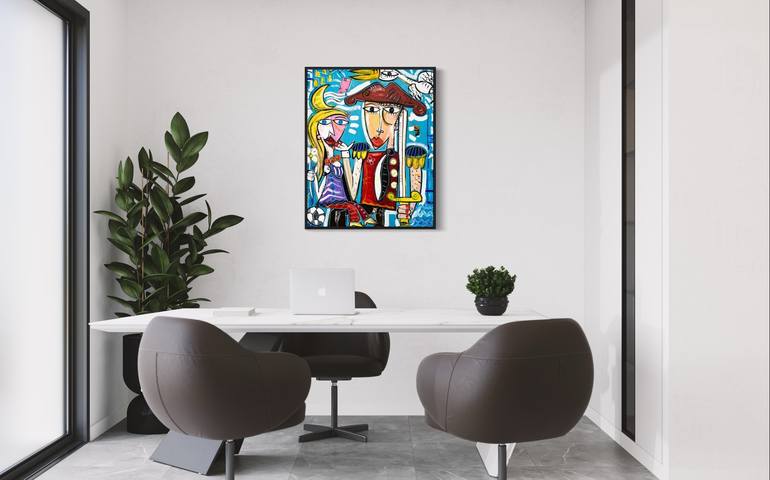 Original Contemporary Children Painting by Alessandro Siviglia