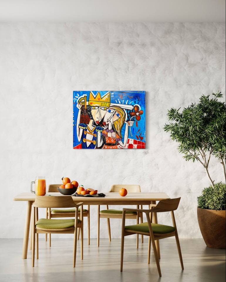 Original Contemporary Love Painting by Alessandro Siviglia