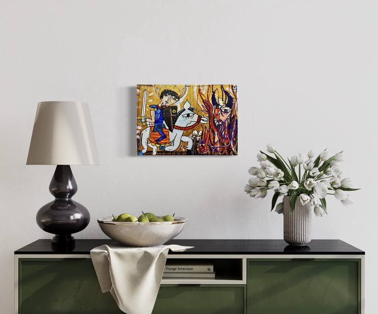 Original Contemporary Religion Painting by Alessandro Siviglia