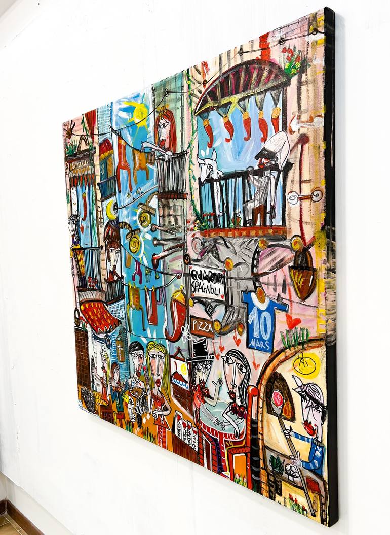 Original Contemporary Cities Painting by Alessandro Siviglia