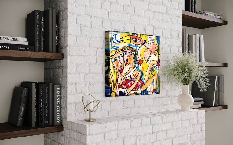 Original Contemporary Love Painting by Alessandro Siviglia