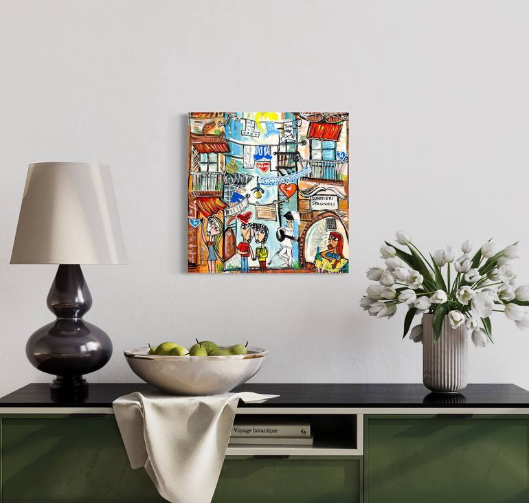 Original Contemporary Cities Painting by Alessandro Siviglia