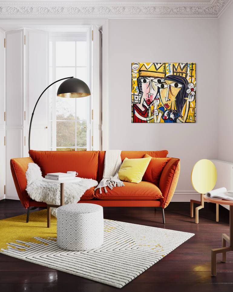 Original Contemporary Love Painting by Alessandro Siviglia