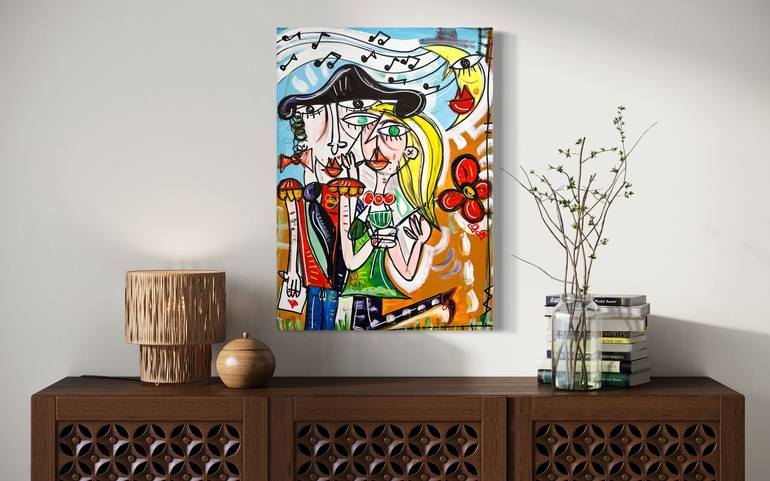 Original Contemporary Love Painting by Alessandro Siviglia