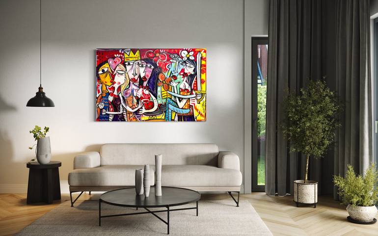 Original Contemporary Love Painting by Alessandro Siviglia