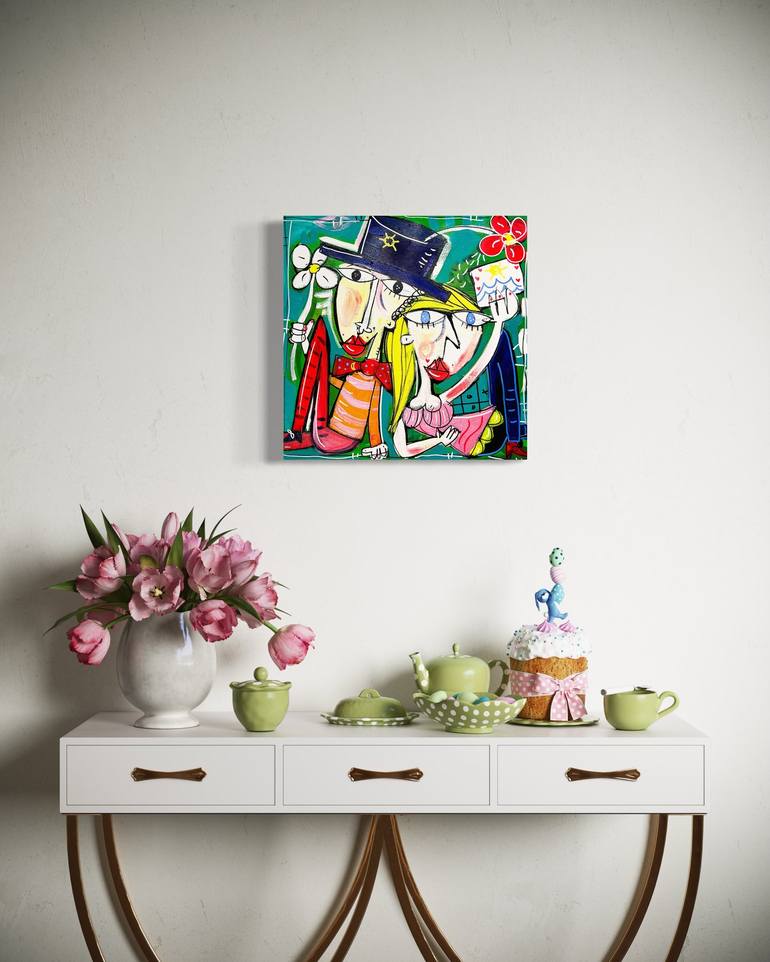 Original Contemporary Love Painting by Alessandro Siviglia