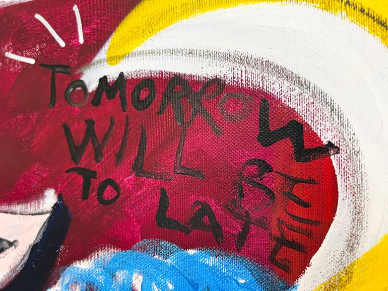 Original Cubism Fantasy Painting by Alessandro Siviglia