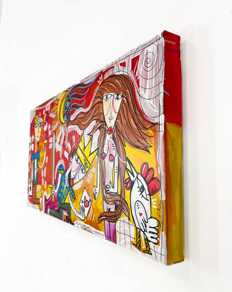 Original Expressionism Fantasy Painting by Alessandro Siviglia