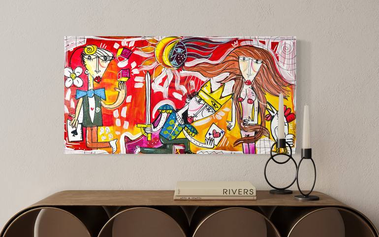Original Expressionism Fantasy Painting by Alessandro Siviglia