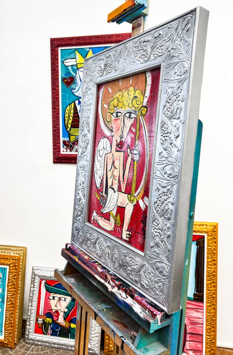 Original Contemporary Classical Mythology Painting by Alessandro Siviglia