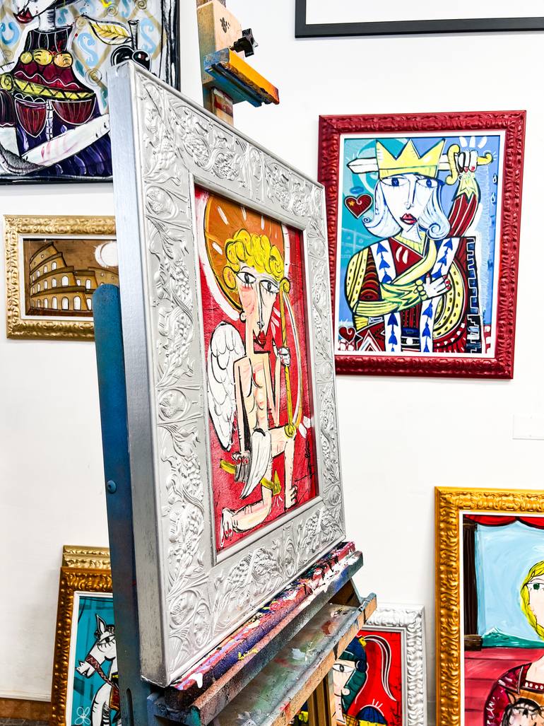 Original Contemporary Classical Mythology Painting by Alessandro Siviglia