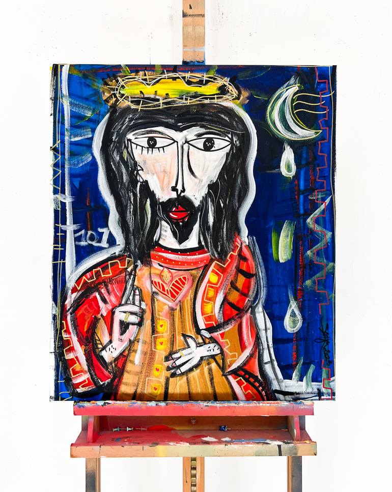 Original Contemporary Religion Painting by Alessandro Siviglia