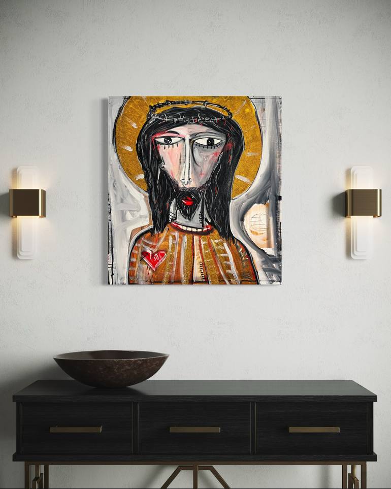 Original Contemporary Religion Painting by Alessandro Siviglia