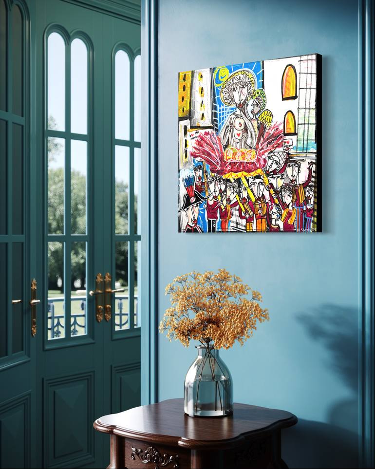 Original Contemporary Religion Painting by Alessandro Siviglia