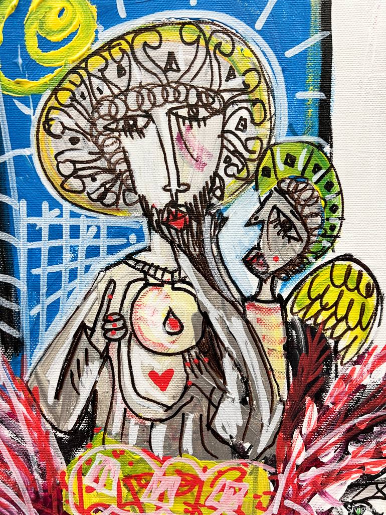 Original Contemporary Religion Painting by Alessandro Siviglia
