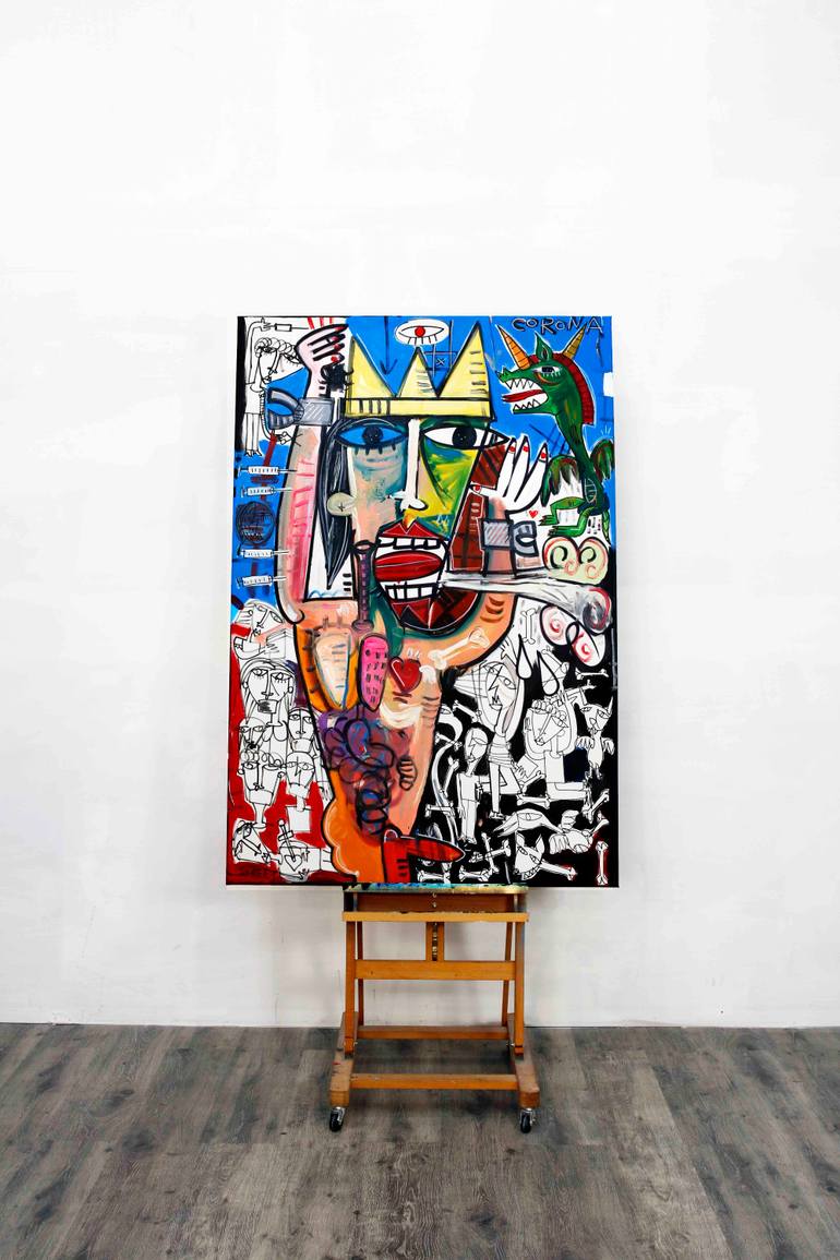 Original Cubism Other Painting by Alessandro Siviglia