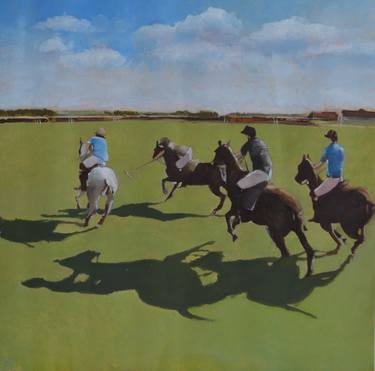 Print of Figurative Horse Paintings by Christophe Baltimore