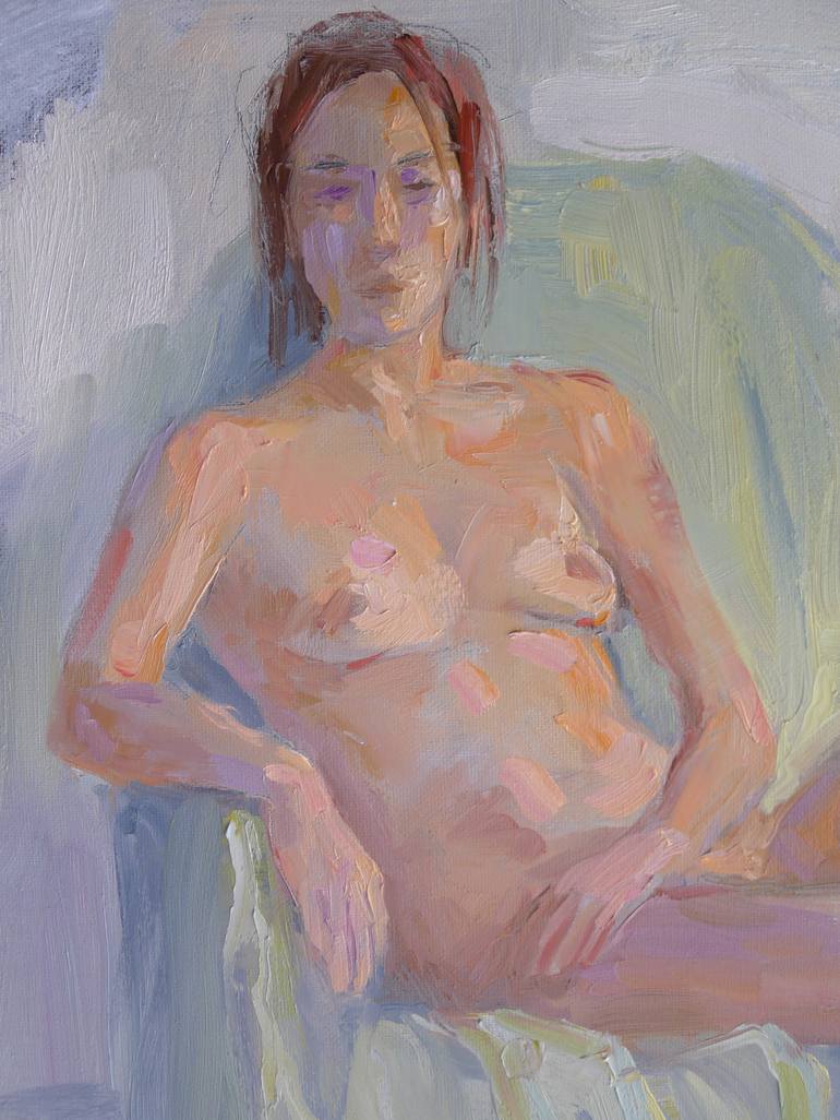 Original Figurative Nude Painting by Igor Koutsenko