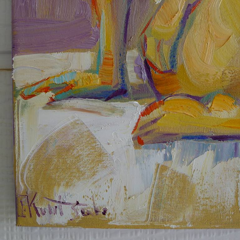 Original Expressionism Nude Painting by Igor Koutsenko