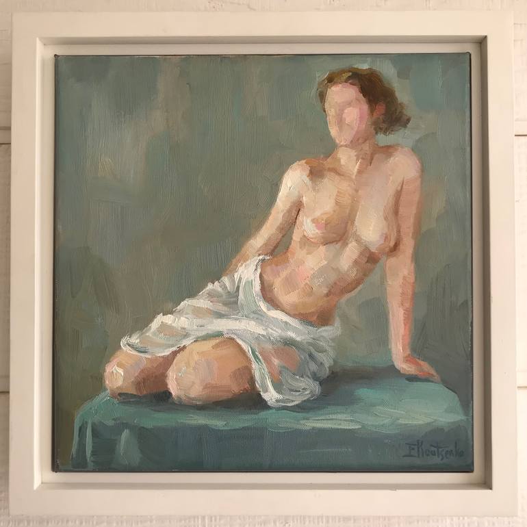 Original Figurative Nude Painting by Igor Koutsenko