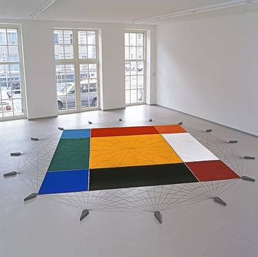 Original Abstract Installation by Franz Immoos