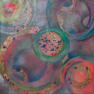 Print of Abstract Outer Space Paintings by Candy J Bradley