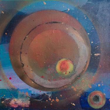Print of Abstract Outer Space Paintings by Candy J Bradley