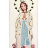 Our Lady of Lourdes by Flor De Maria Luna de Larios