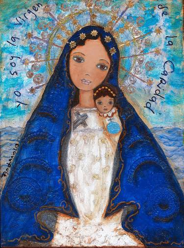 Print of Folk Religion Paintings by Flor Larios