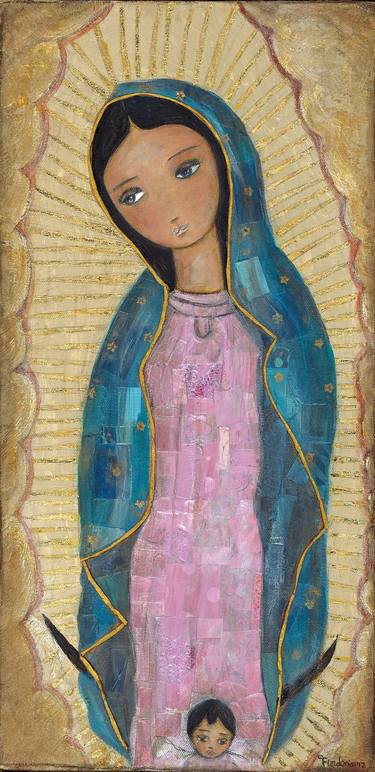 Our Lady of Guadalupe with Angel thumb