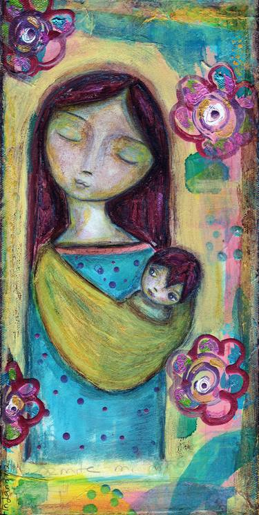 Print of Children Paintings by Flor Larios