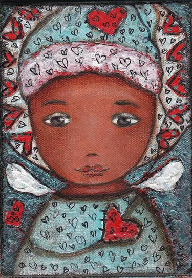 Print of Children Paintings by Flor Larios