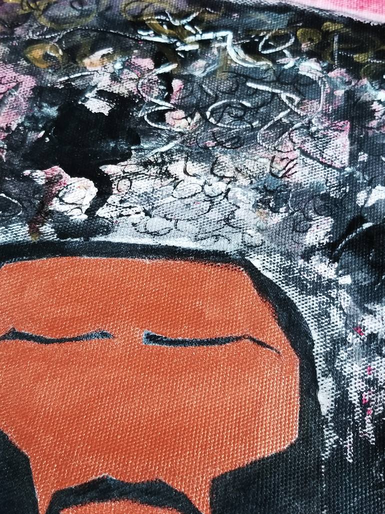 Original Street Art Pop Culture/Celebrity Painting by Flor De Maria Luna De Larios