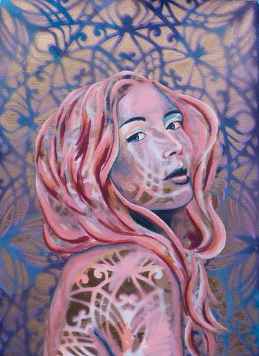 Original Women Paintings by Criss Chaney