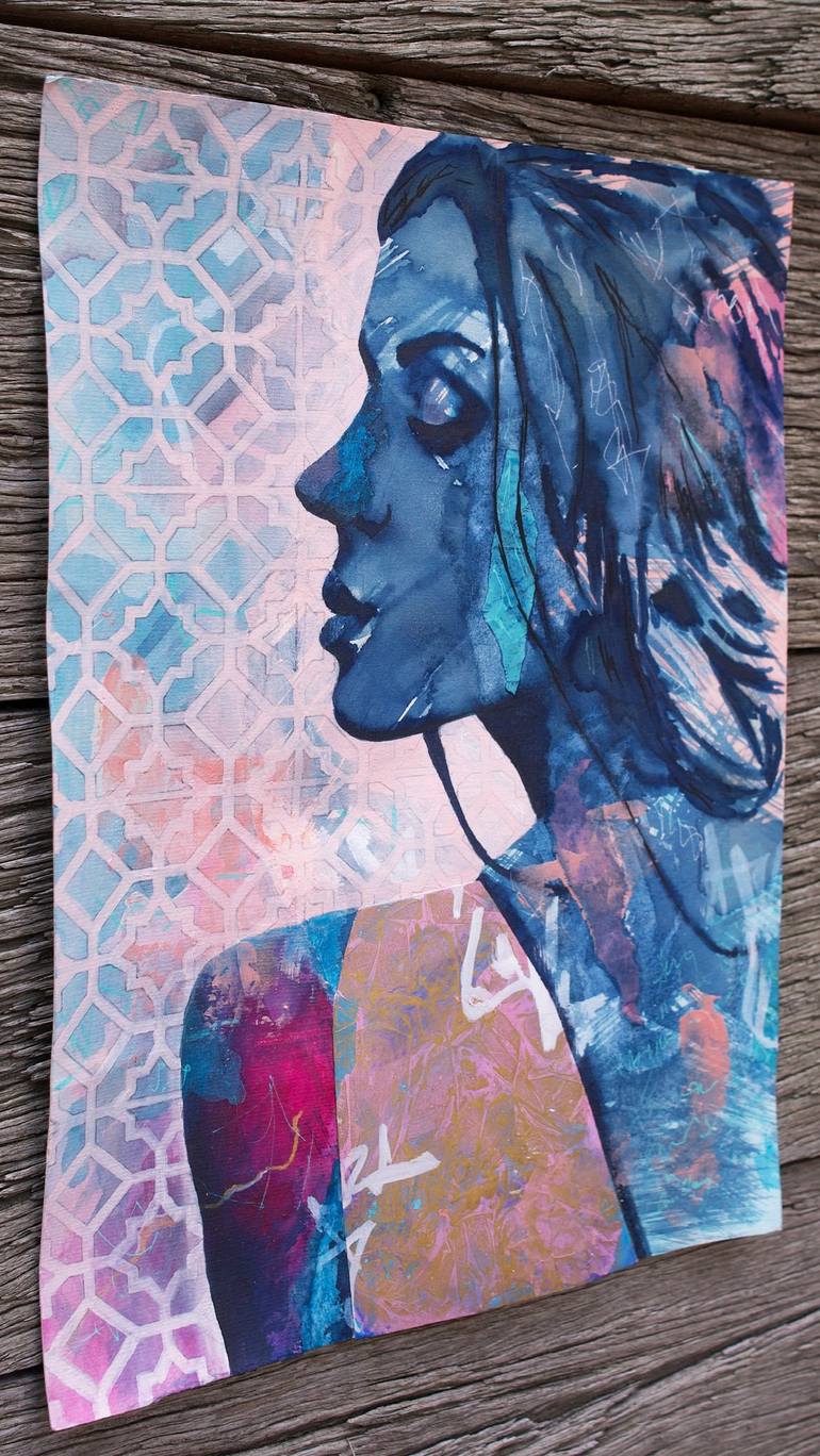 Original Women Painting by Criss Chaney