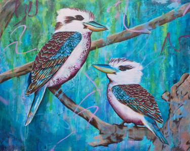 Original Street Art Animal Paintings by Criss Chaney