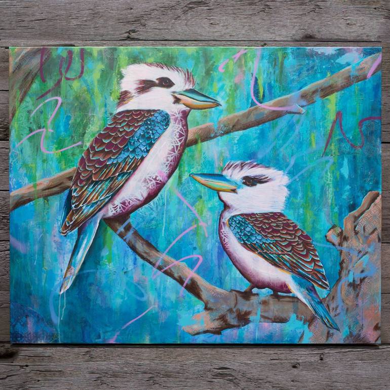 Original Animal Painting by Criss Chaney
