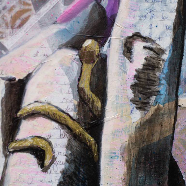 Original Street Art Women Painting by Criss Chaney